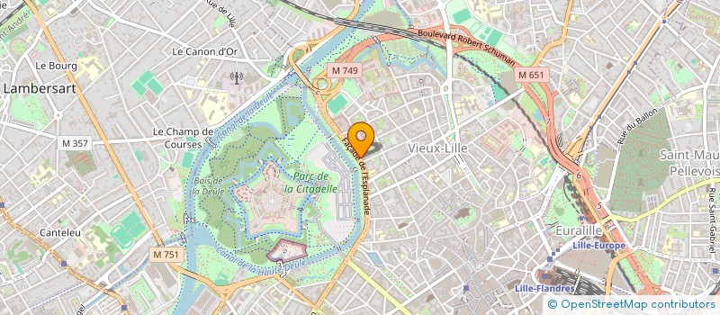 localisation de l'entreprise MONSIEUR MAXIME TROCLET à LILLE