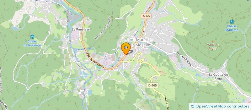 localisation de l'entreprise MONSIEUR MAXIME TROMMENSCHLAGER  SAINT-MAURICE-SUR-MOSELLE