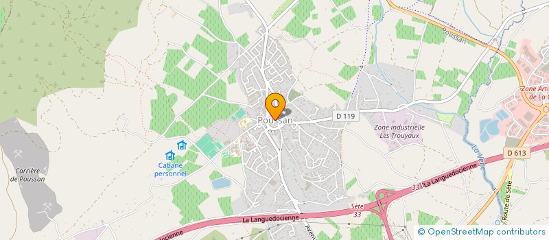 localisation de l'entreprise MONSIEUR MAXIME TRUWANT  VILLEVEYRAC