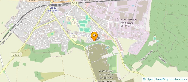 localisation de l'entreprise MONSIEUR MAXIME TSOBGNY  CREPY-EN-VALOIS