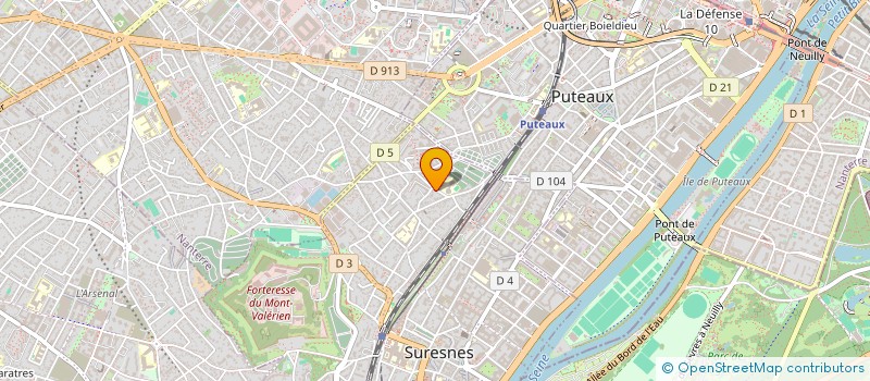 localisation de l'entreprise MONSIEUR MAXIME TURPAULT à SURESNES