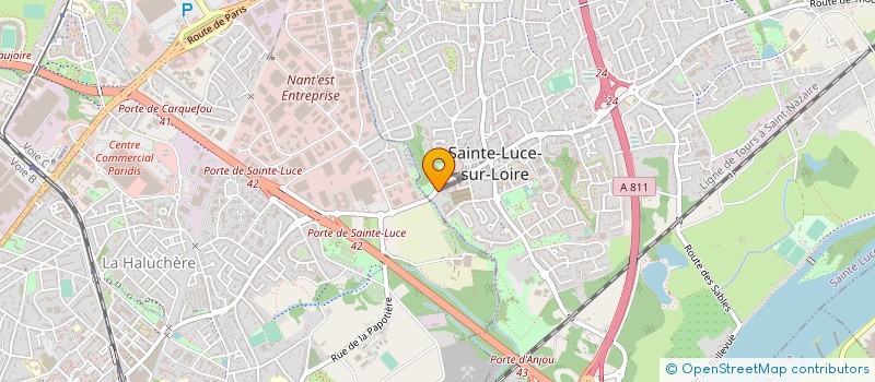 localisation de l'entreprise MONSIEUR MAXIME TURPIN à SAINTE-LUCE-SUR-LOIRE