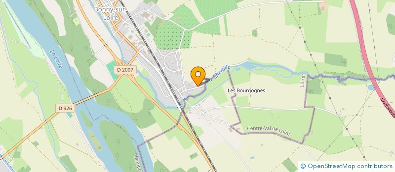 localisation de l'entreprise MONSIEUR MAXIME TURPIN à BONNY-SUR-LOIRE
