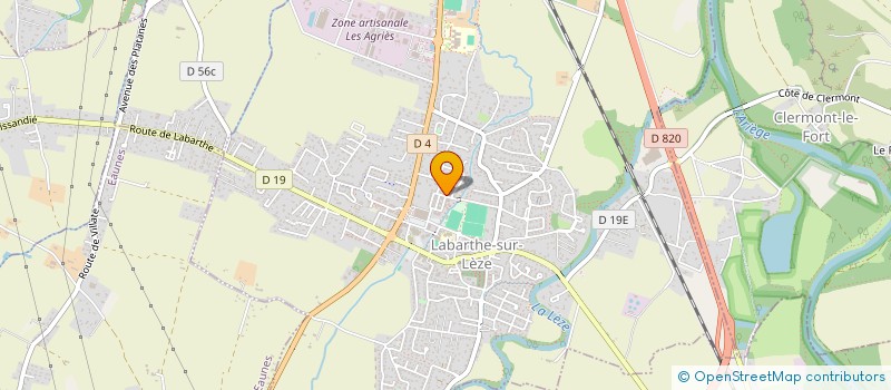 localisation de l'entreprise MONSIEUR MAXIME VACILOTTO  LABARTHE-SUR-LEZE