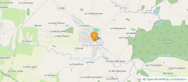 localisation de l'entreprise MONSIEUR MAXIME VALLEE  DOURDAIN