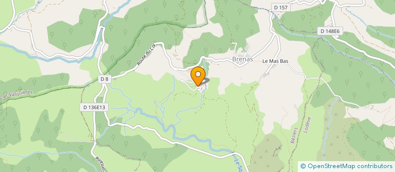 localisation de l'entreprise MONSIEUR MAXIME VALLIN  SALASC