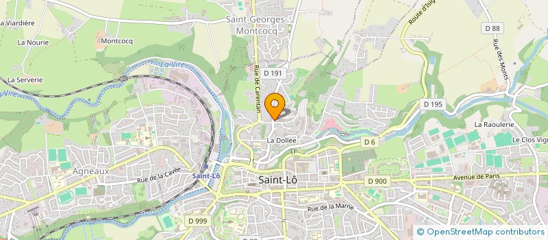 localisation de l'entreprise MONSIEUR MAXIME VALOGNES  SAINT-LO