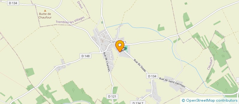 localisation de l'entreprise MONSIEUR MAXIME VAN CALSTER à CLEVILLIERS