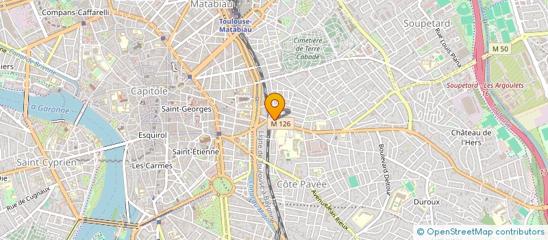 localisation de l'entreprise MONSIEUR MAXIME VAN HYFTE  TOULOUSE