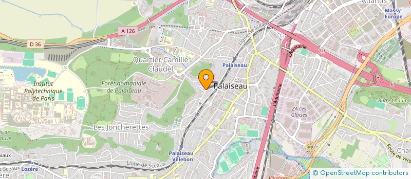 localisation de l'entreprise MONSIEUR MAXIME VANZA LUTONDA à PALAISEAU