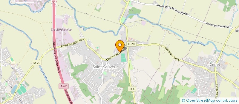 localisation de l'entreprise MONSIEUR MAXIME VARKEVISSER  SAINT-SAUVEUR