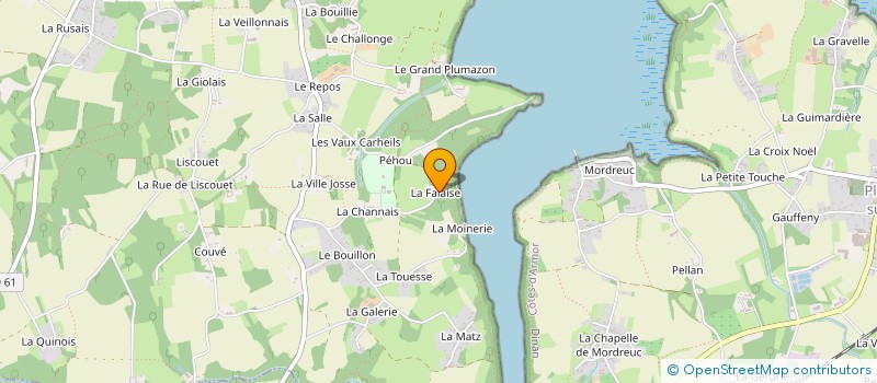 localisation de l'entreprise MONSIEUR MAXIME VASSAUX  PLOUER-SUR-RANCE