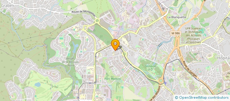 localisation de l'entreprise MONSIEUR MAXIME VAUTIER  MONTPELLIER