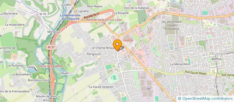 localisation de l'entreprise MONSIEUR MAXIME VAVASSEUR  SAINT-CYR-SUR-LOIRE