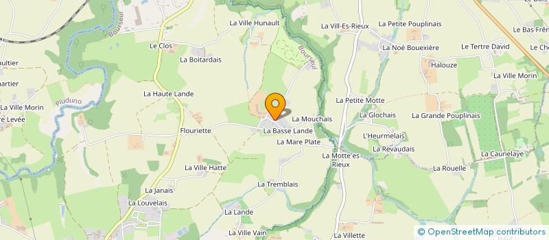 localisation de l'entreprise MONSIEUR MAXIME VEAUX  BOURSEUL