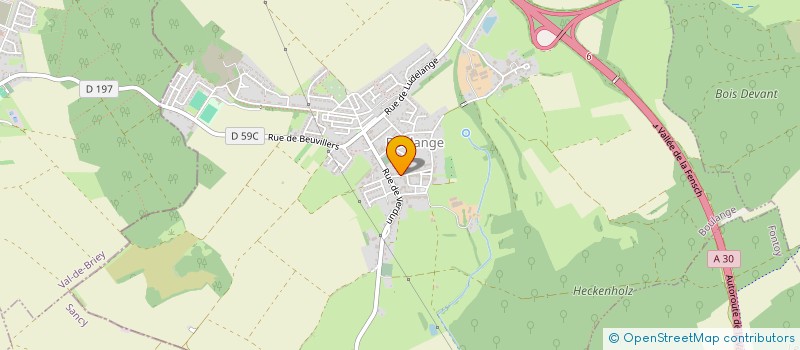 localisation de l'entreprise MONSIEUR MAXIME VECCHIO  AUDENGE