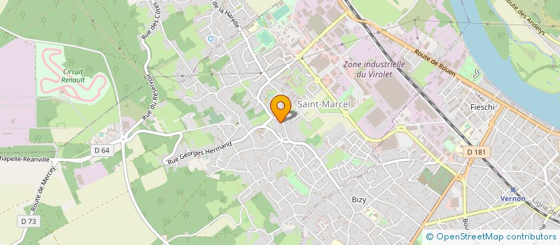 localisation de l'entreprise MONSIEUR MAXIME VERBRUGGHE à SAINT-MARCEL