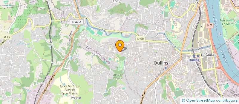 localisation de l'entreprise MONSIEUR MAXIME VERGER  OULLINS-PIERRE-BENITE