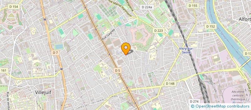 localisation de l'entreprise MONSIEUR MAXIME VERGNOT  VITRY-SUR-SEINE