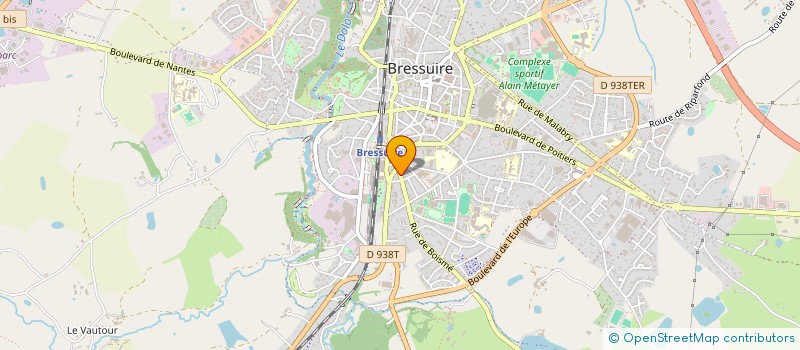 localisation de l'entreprise MONSIEUR MAXIME VERMEULEN  BRESSUIRE