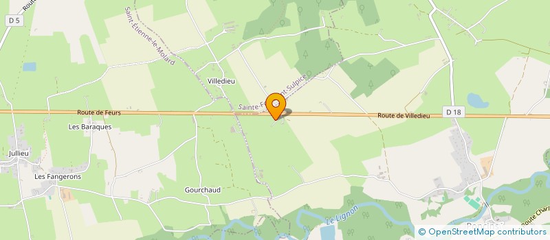 localisation de l'entreprise MONSIEUR MAXIME VERNAY  SAINT-SYMPHORIEN-SUR-COISE