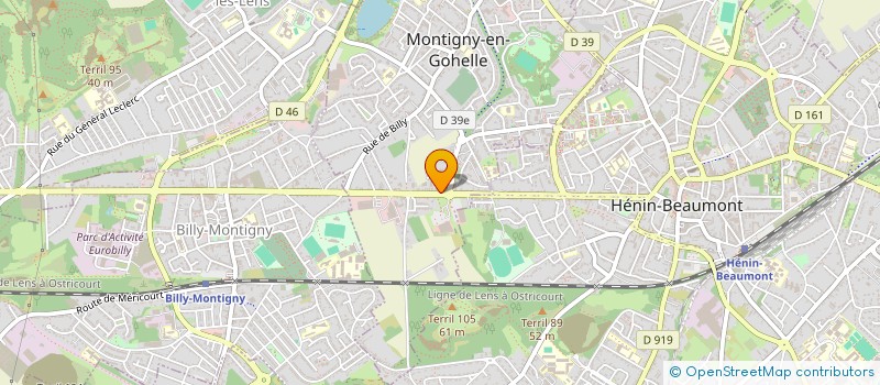 localisation de l'entreprise MONSIEUR MAXIME VERZELE à HENIN-BEAUMONT