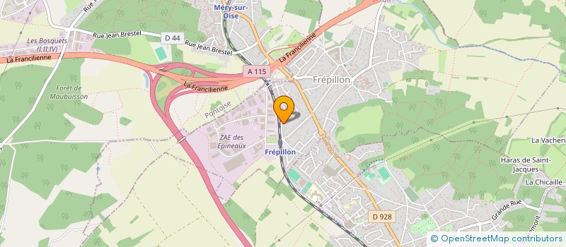 localisation de l'entreprise MONSIEUR MAXIME VIALETTE-ROUXEL  FREPILLON