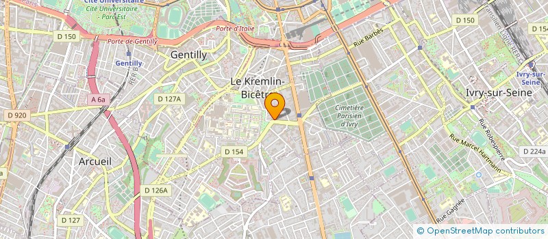 localisation de l'entreprise MONSIEUR MAXIME VIANCIN à LE KREMLIN-BICETRE