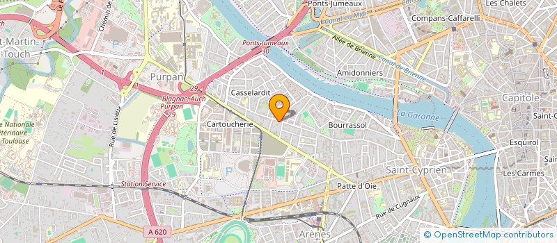localisation de l'entreprise MONSIEUR MAXIME VICTOR à TOULOUSE