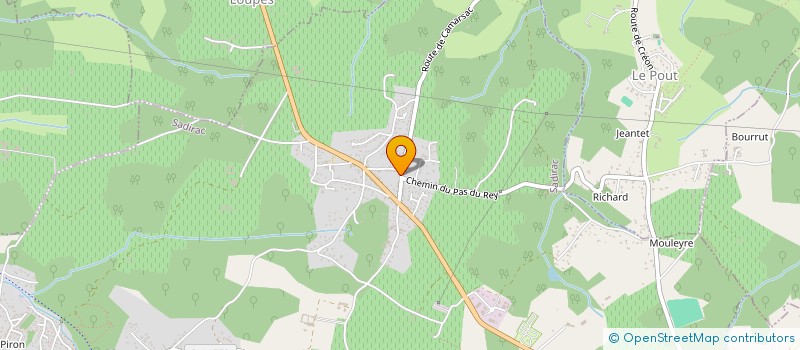 localisation de l'entreprise MONSIEUR MAXIME VIDAL  CENON