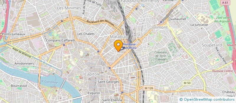 localisation de l'entreprise MONSIEUR MAXIME VIEL à TOULOUSE