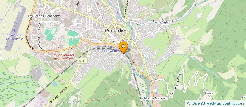 localisation de l'entreprise MONSIEUR MAXIME VIENNET  DOMMARTIN