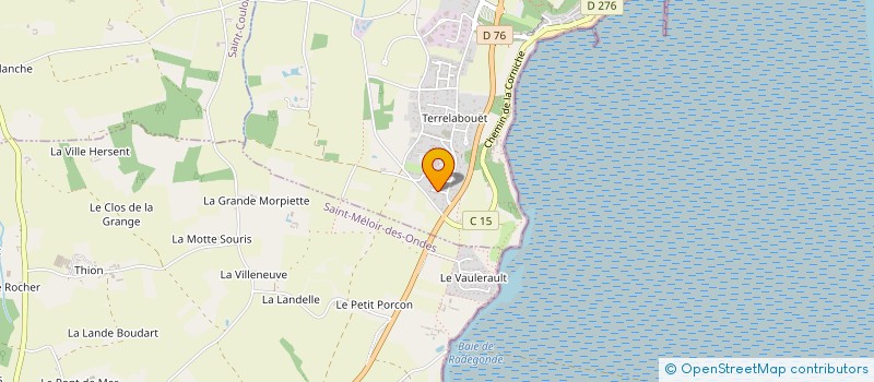 localisation de l'entreprise MONSIEUR MAXIME VILON  CANCALE