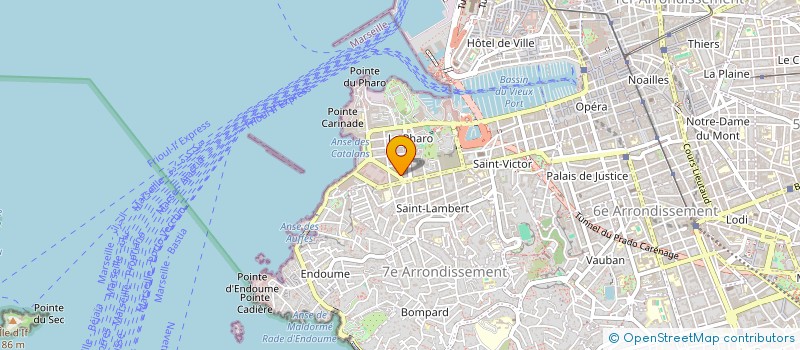 localisation de l'entreprise MONSIEUR MAXIME VINCENTI à MARSEILLE