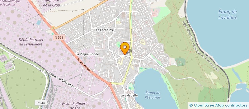 localisation de l'entreprise MONSIEUR MAXIME VINENT  FOS-SUR-MER