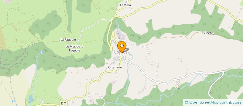 localisation de l'entreprise MONSIEUR MAXIME VINET BANCHEREAU  CORNUS