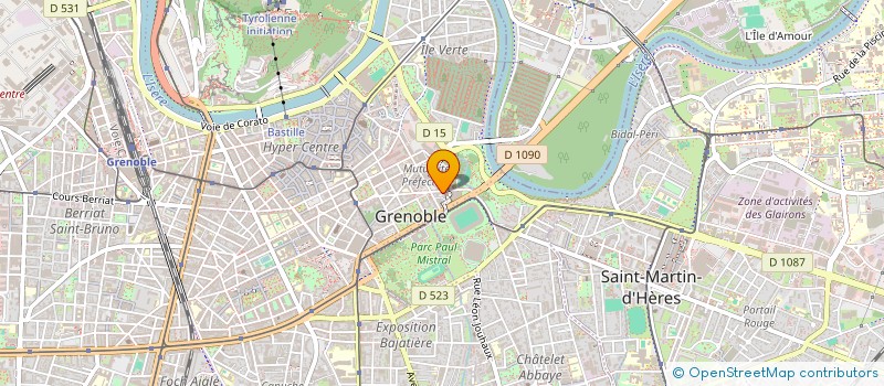 localisation de l'entreprise MONSIEUR MAXIME VINOT à GRENOBLE