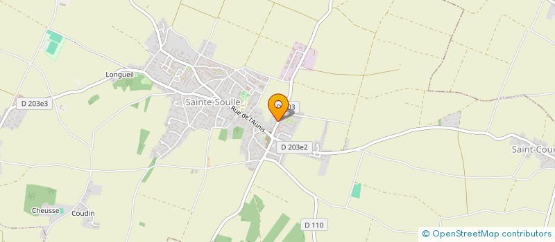 localisation de l'entreprise MONSIEUR MAXIME VIOLLIER  SAINTE-SOULLE