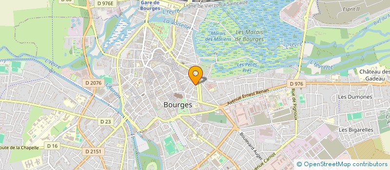 localisation de l'entreprise MONSIEUR MAXIME VIOT  BOURGES