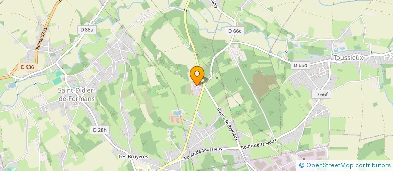 localisation de l'entreprise MONSIEUR MAXIME VIRICEL à SAINTE-EUPHEMIE