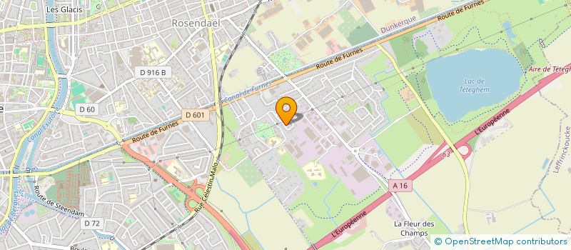 localisation de l'entreprise MONSIEUR MAXIME VITSE  TETEGHEM-COUDEKERQUE-VILLAGE