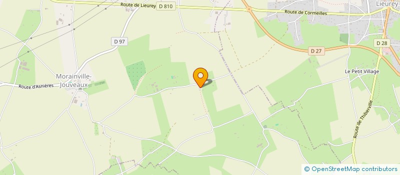localisation de l'entreprise MONSIEUR MAXIME VOISIN  MORAINVILLE-JOUVEAUX