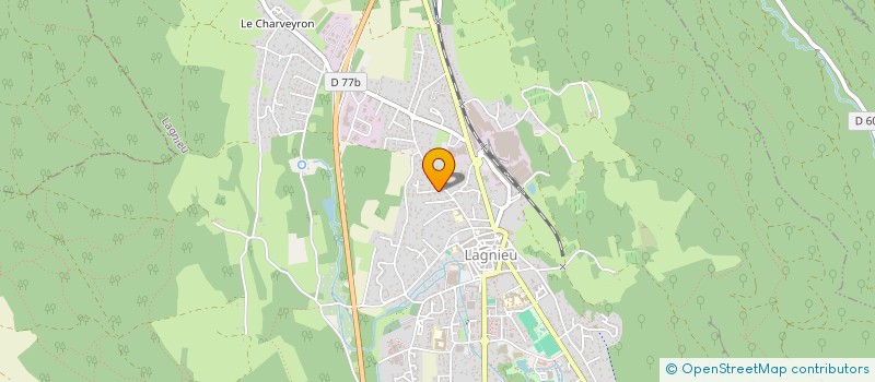 localisation de l'entreprise MONSIEUR MAXIME VOLO  LAGNIEU