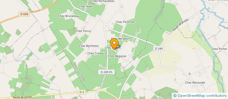 localisation de l'entreprise MONSIEUR MAXIME VUILLEMIN  REAUX SUR TREFLE