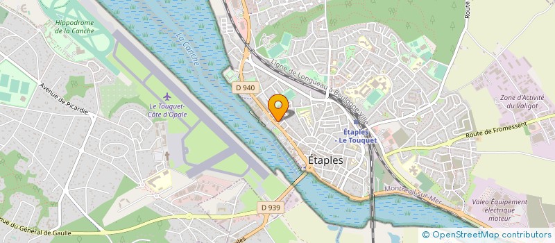 localisation de l'entreprise MONSIEUR MAXIME WACOGNE à ETAPLES