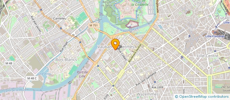 localisation de l'entreprise MONSIEUR MAXIME WAETERLOOS à LILLE
