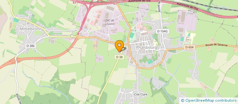 localisation de l'entreprise MONSIEUR MAXIME WAGNER  PHALSBOURG