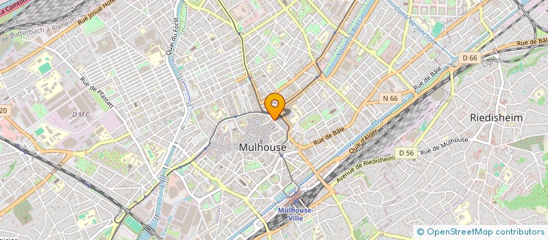 localisation de l'entreprise MONSIEUR MAXIME WAGNER  MULHOUSE