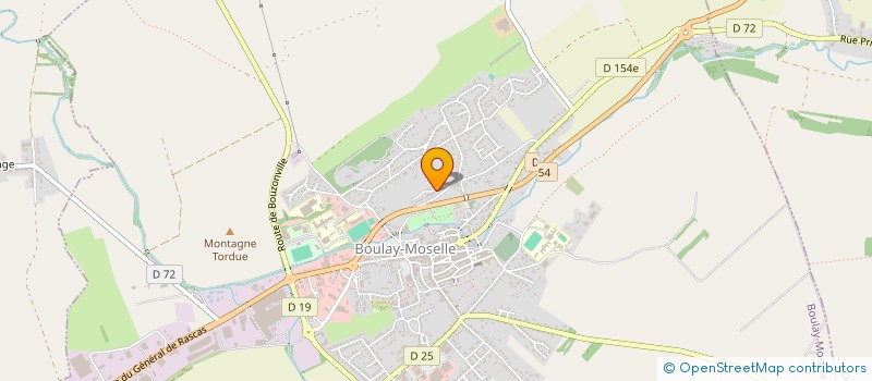 localisation de l'entreprise MONSIEUR MAXIME WAWRZYNIAK  BOULAY-MOSELLE