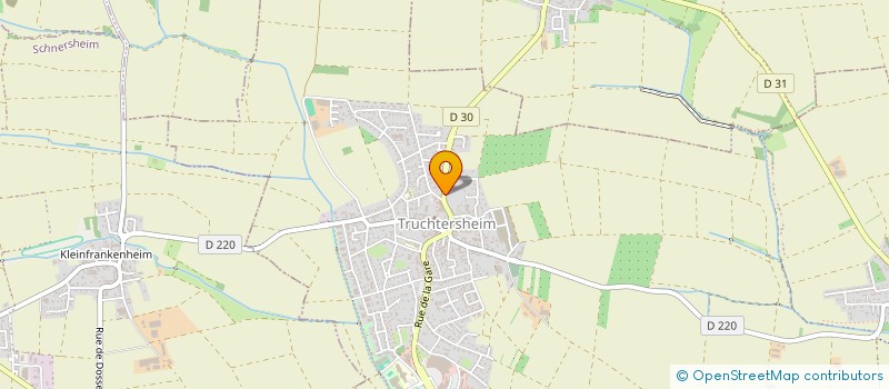 localisation de l'entreprise MONSIEUR MAXIME WEBER  TRUCHTERSHEIM